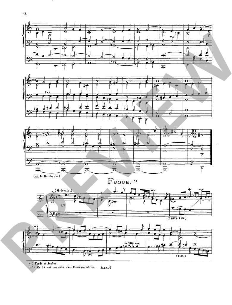 Livre D'Orgue